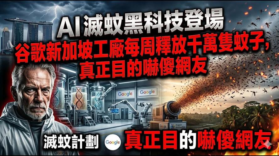 ai,灭蚊黑科技登场谷歌新加坡工厂每周释放千万只蚊子,真正目的吓傻